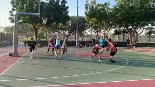 Barsha 4v4 basketball 🏀 519 | Al Barsha Pond Park | Dubai