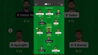 CSG vs ITT dream 11 prediction| Tamil Nadu Premier League T20 #dream