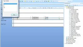 Beginners Crystal Reports 2013 & 2011 Part 16