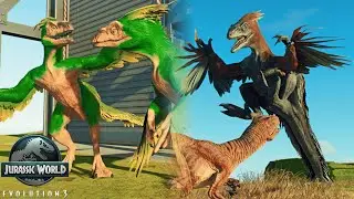 Pyroraptor Complete Showcase (All Animations & Interactions) &ndash; Jurassic World Evolution 3