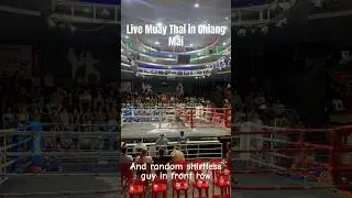 Live Muay Thai in Chiang Mai #chiangmai #thailand #muaythai