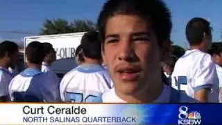 Salinas Football Players March for Peace
