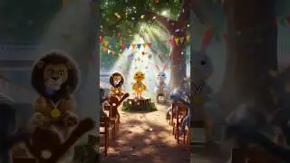 Duck vs Rabbit 🐇🦆 | The Fastest Animal of the Jungle | 3D Animation Shorts #shorts