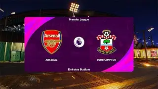 PES 2021 | Southampton vs Arsenal | FA Cup - Round 4 | Gameplay PC