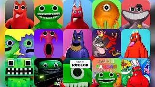 All Garten of Banban Mobile Games - Gameplay Walkthrough - Full Games & Endings (iOS, Android)