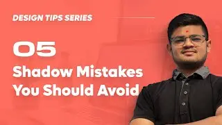 5 Tips to Improve Shadows in UI Design | Design mistakes you should avoid | UI/UX Design Tips