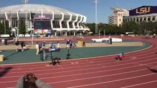 400m LHSAA Track State Champion Sean Burrell 46.29 LSU