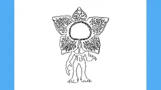 COMO DESENHAR DEMOGORGON STRANGER THINGS