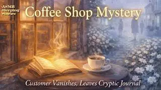 Coffee Shop Mystery: Customer Vanishes, Leaves Cryptic Journal | Sleep Meditation with Storytelling
