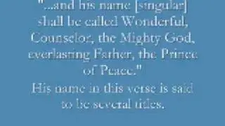Are Apostolics Correct? Is God's Name 