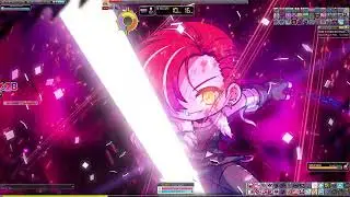 [GMS REBOOT] 6th job pre-lib 55k blind pure solo progression Cadena Normal Seren solo