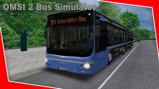 OMSI 2 Steam Edition | MAN A37 Lion's City | Munchen (Munich) | Route 154 | Let's Play | HD
