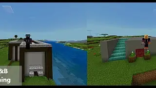 Minecraft - We Tried Building Modern Houses&hellip; It Got Competitive #minecraft  #minecraftchallenge
