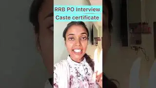 Caste certificate all doubts clear✅ #rrbpo #viral #shortsfeed #shorts
