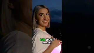 Rgb smart implant! #shorts #funny #breastfeeding