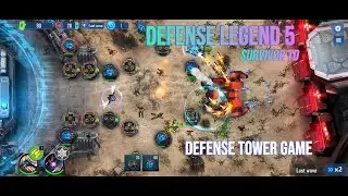 REVIEW GAME - Tower Defense Legend 5 Pro - GAME TOWER DEFENDER DENGAN TEMA MELAWAN INVASI ALIEN !!