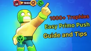 How to push El Primo to Rank 30 in solo showdown with tips . Easy 1000 trophy brawler guide 6/47