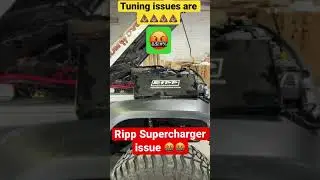 Jeep Wrangler Ripp Supercharger Issues / #tuning #supercharger #jeep #wrangler #youtuber #youtube