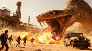【Monster Movie】勘探队被困废弃工厂，遭百米变异巨蟒疯狂猎杀，幸存者绝地反击！