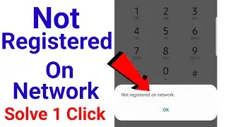 how to fix not registered on network / not registered on network samsung