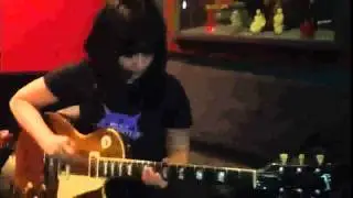 Debra Devi - Recording Pick Slides at IIWII Studio
