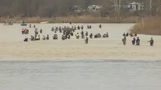 Walleye run bringing anglers from across the country to the Maumee River