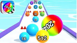 Ball Run 2048 Gameplay Game 15 Live Streaming #game #gamer #gaming #live #ytviral #shorts