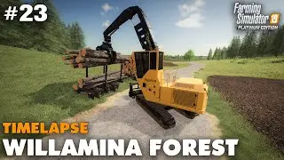Willamina Forest Timelapse #23 Buying Land & Building Roads Farming simulator 19 Seasons