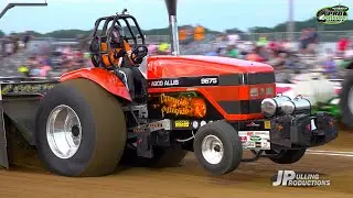 Tractor Pulling 2025: Super Farm Tractors competing at the Scheid Diesel Extravaganza! Pro Pulling