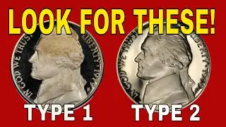 Rare 1979S Jefferson Nickles type 1 & type 2 worth money! Jefferson Nickels to look for!