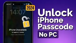 How to Unlock iPhone Passcode Without Computer [2024] Forgot iPhone Passcode