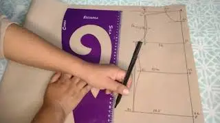 Trazo casaca dama-parte 1