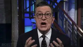 Ведущий Late Show Стивен Колберт просит&laquo;Deep State &raquo;остановить Трампа