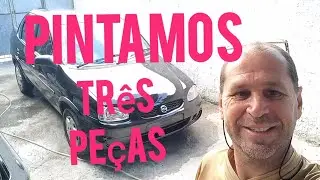 Como pintar cap&uacute; e parachoque do corsa  - pintura automotiva.