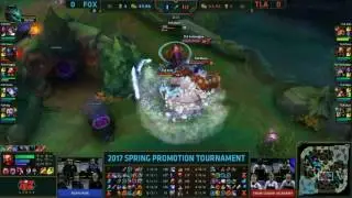 Echo Fox vs Team Liquid Academy Highlights Game 1, NA LCS Spring Promotion 2017, FOX vs TLA G1