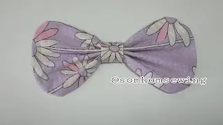 Bow for hair how to | diy fabric bows | hair bow tutorials | hair accessories | bow style | bows 