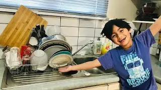 During Lockdown Our Kuya Learn Wash the Dishes! 👏🏻👏🏻👏🏻