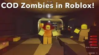 Playing Knockoff COD Games on Roblox!