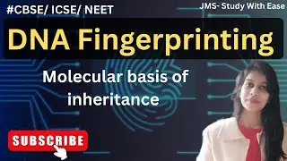 DNA Fingerprinting| Molecular basis of inheritance| #youtube #education #ncert #biology #neet #cbse