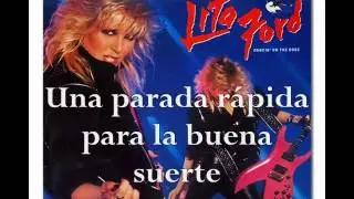 Lita Ford Run With The Money Studio Version Subtitulado