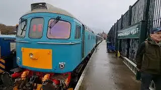 Class 33 Tunbridge Wells - Eridge Spa Valley Railway 01/02/2026
