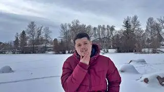 ELA ME LEVOU PARA UM PARQUE NO MEIO DO NADA NO CANADÁ