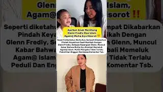 Momen Haru! Mutia Ayu Ajari Anak Doa Islam, Netizen Sorot Soal Keyakinan! #mutiaayu #glennfredly