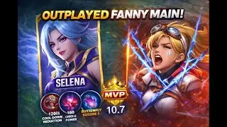 When Selena Meets a Real Fanny Main | Intense Ranked Battle