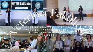 𝘝𝘭𝘰𝘎 |Veteriner Fakültesinde 3. Sınıf|KAÜ Veteriner Fakültesi Hayvan Hastanesi|Kulüp Tanıtım Günleri