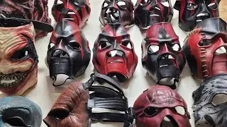 WWE Kane and Bray Wyatt Mask collection
