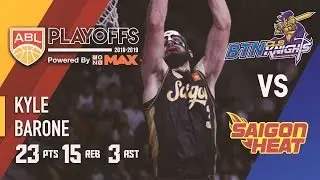 Kyle Barone Scores 23 As Saigon Heat Gets Eliminated By Knights