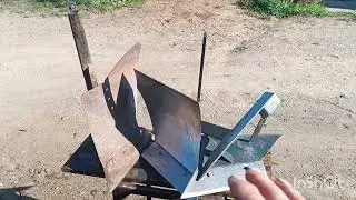 Ремонт плугов, до и после.
