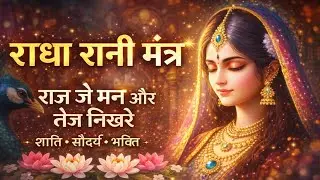 Radha Rani Pavitra Mantra | रोज जप से शांति और दिव्य तेज | Radha Rani Bhajan #Radha-Rani-Mantra