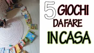5 BELLISSIMI GIOCHI DA FARE IN CASA CON I BAMBINI